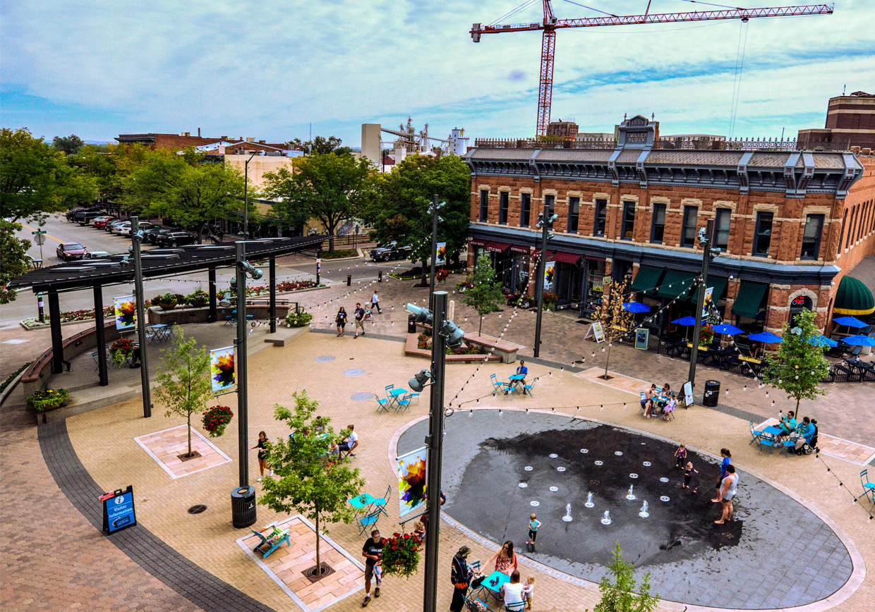 Downtown Fort Collins Webcam Screenshot