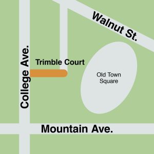 Trimble Court Alley Map