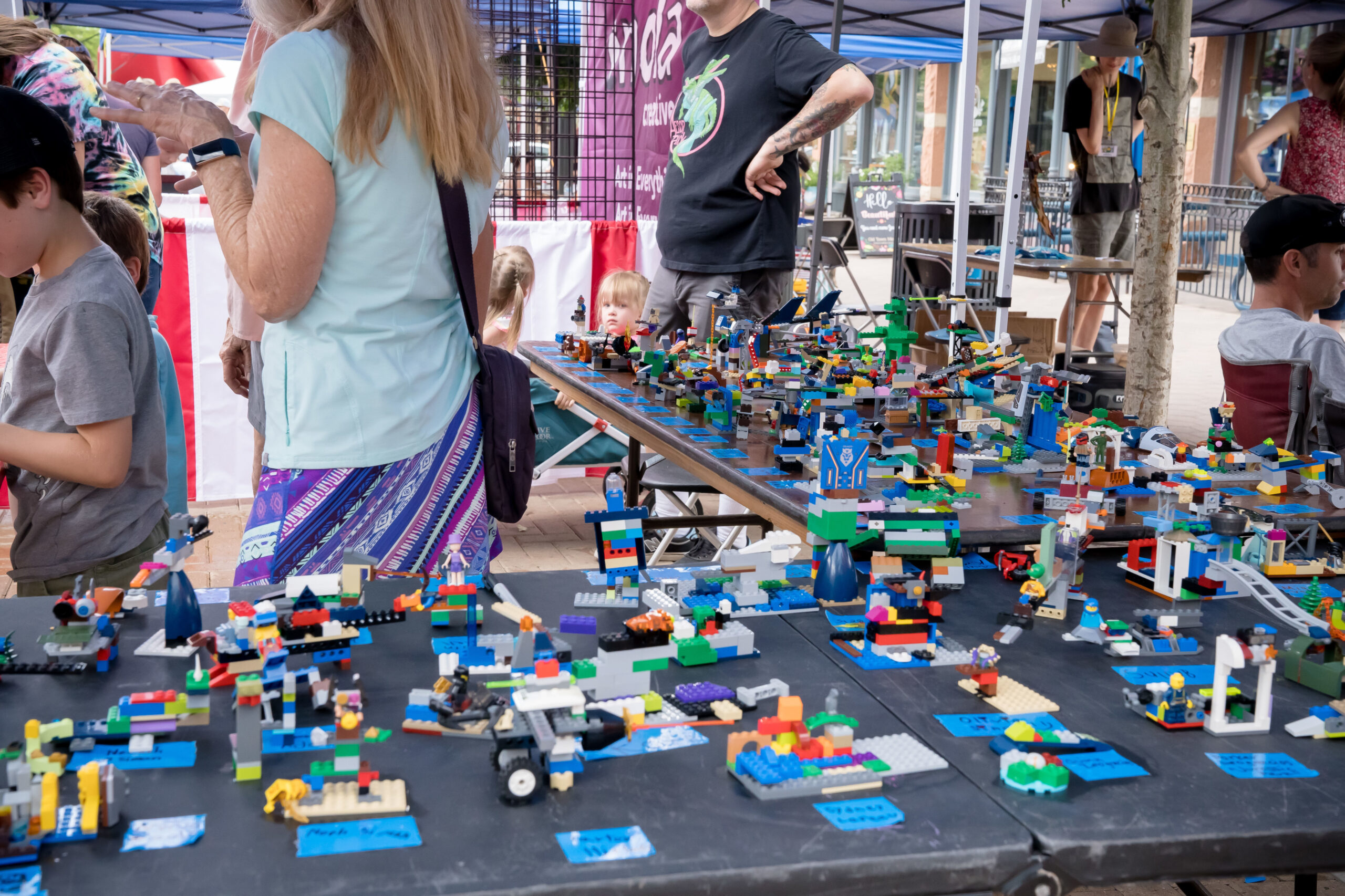 Lots of smaller LEGO® creations