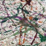 An abstract art piece depicting marble art painting, including the spectrum of colors.