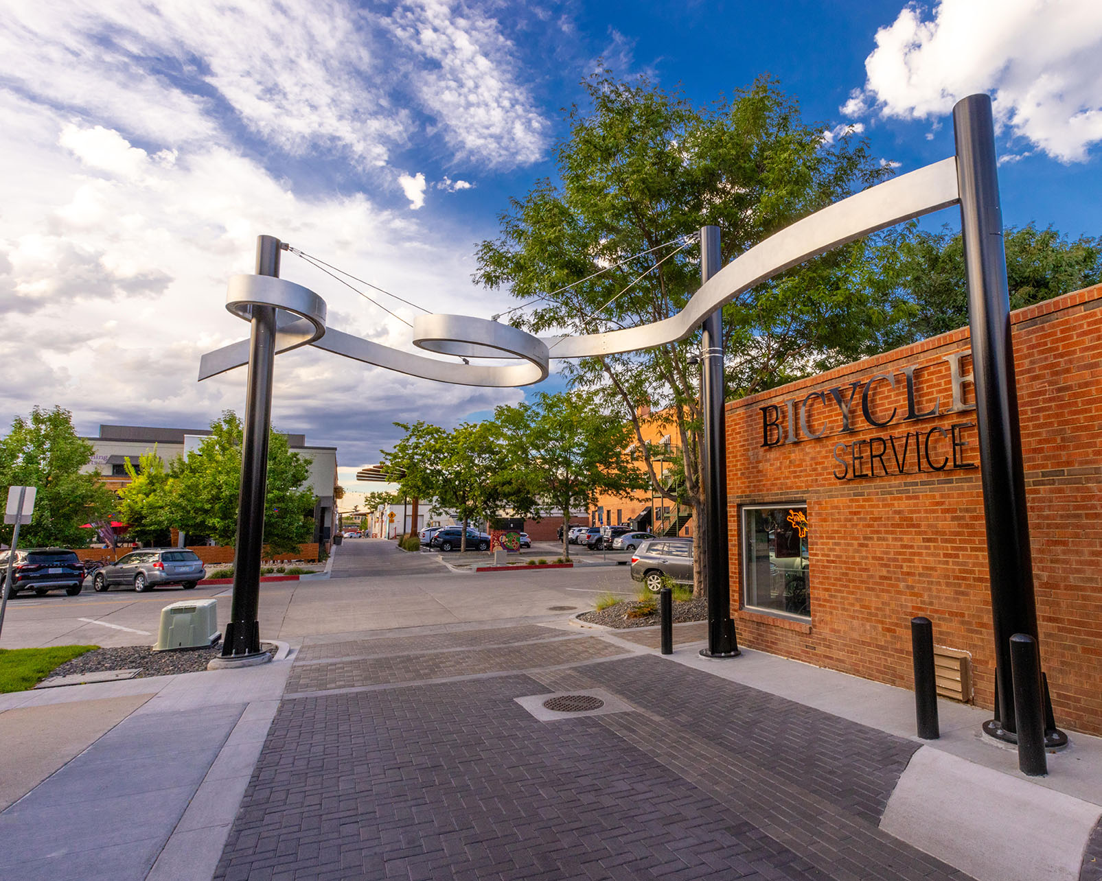 West Olive Alley in downtown Fort Collins